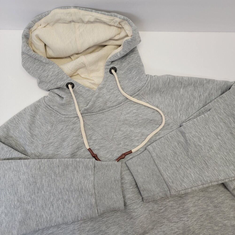 Leif Nelson Mens Grey Long Sleeve Hoodie XL NWT